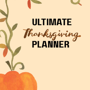 Ultimate Thanksgiving Planner (Printable PDF)